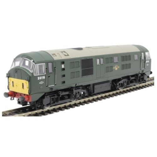 5 - Dapol 4D-025-003 Class 21 D6116 in BR green with small yellow panels - as New
(900g)
Not tested as a... 