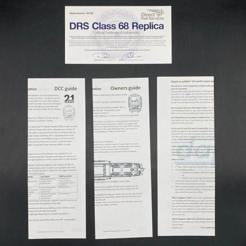 7 - Dapol 4D-022-007 Class 68 68001 in Direct Rail Services Livery - Limited Edition of 350 for DRS - as... 