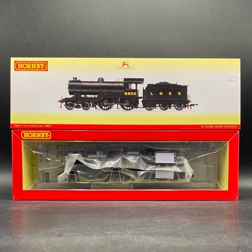 34 - Hornby R3521 Class D16/3 4-4-0 8802 in LNER black - as New
(500g)
Not tested as appears undisturbed ... 