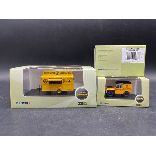167 - 17 Oxford 1:76 scale new in box die-cast vehicles, suitable for OO gauge model railway trackside sce... 