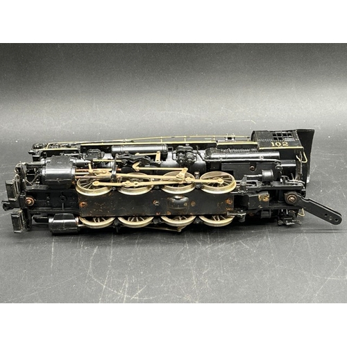 158 - Rivarossi O Gauge 0-8-0 Indiana Harbor Belt 102 Locomotive and 8-wheel Tender - Battery operated
(14... 