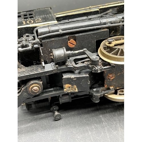 158 - Rivarossi O Gauge 0-8-0 Indiana Harbor Belt 102 Locomotive and 8-wheel Tender - Battery operated
(14... 