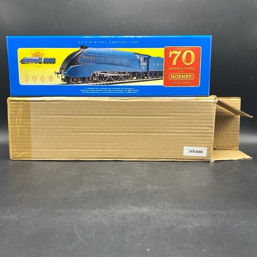 Hornby R2688 Class A4 4-6-2 4498 "Sir Nigel Gresley" in LNER Blue (70th ...