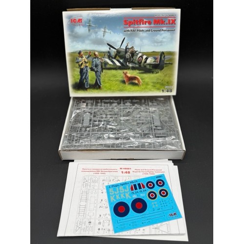 200 - 19 1:48 Scale Military Aviation Plastic Model Kits. (5500g). (19). 
All appear as complete, 1 howeve... 