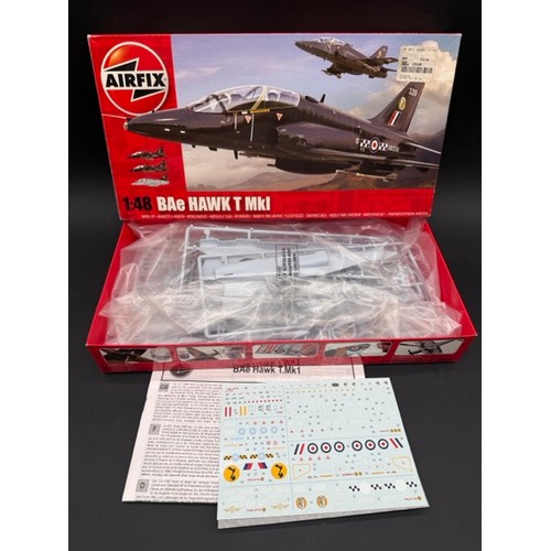 201 - 12 1:48 Scale Military Aviation Plastic Model Kits. (5500g). (12).
Makers include - Airfix & Eduard.
