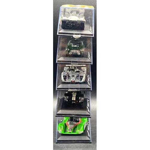 47 - 17 1:43 Solido 24 Heures Du Mans Race Cars Within Display cases, as shown
(2400g)