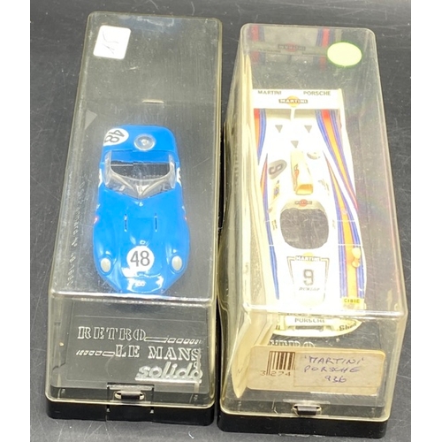 47 - 17 1:43 Solido 24 Heures Du Mans Race Cars Within Display cases, as shown
(2400g)