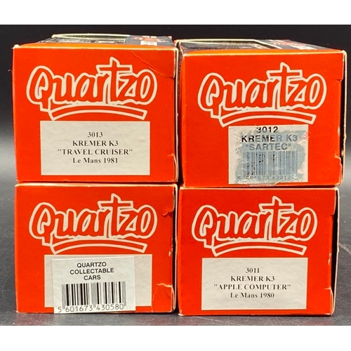 54 - 14 Quartzo 1:43 Scale Race Cars, as shown
(2900g)