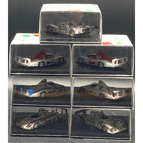 57 - 7 Trofeu 1:43 Scale, Porsche Models, as shown.
(950g)