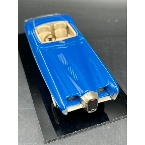 58 - La Mini Miniera MA Collection 84 Bugatti 101 C Exner Paso Corto in Blue
(100g)
Mounted on black pers... 