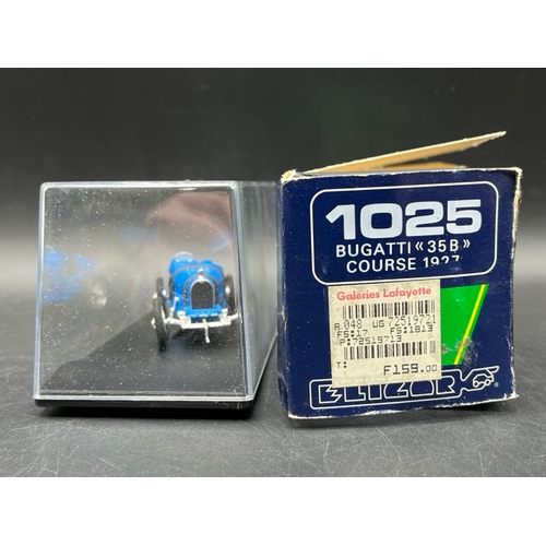59 - 9 1:43 scale Bugatti models from IXO (4), Solido (4) and Eligor (1)
(1600g)
ixo LM1937 Bugatti type ... 