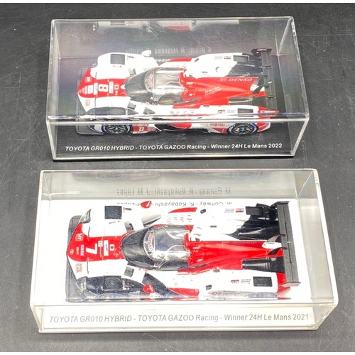 26 - 2 Spark Minimax 1:43
(450g)
Includes:
- Toyota Gazoo Racing Winner Le Mans 2021
(small crack to case... 