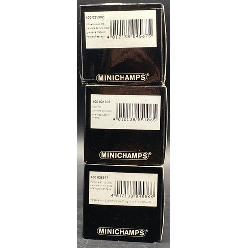 21 - 6 Paul’s Model Art Minichamps model racing cars 1/43 
(1350g)
Includes:-
-Chevrolet Corvette C5R 200... 