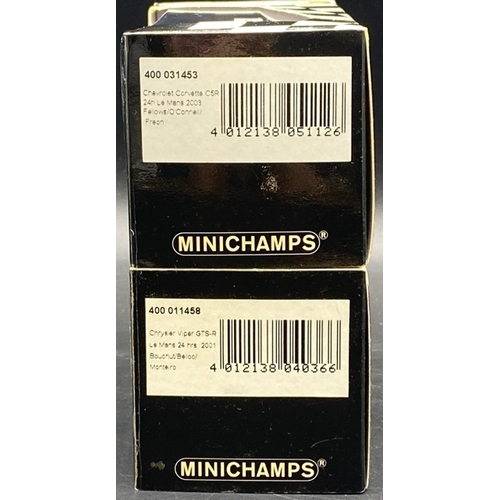 24 - 4 Paul’s Model Art Minichamps model racing cars 1/43 scale
(800g)
Includes:-
-Porsche 911 GT2 Evo 19... 