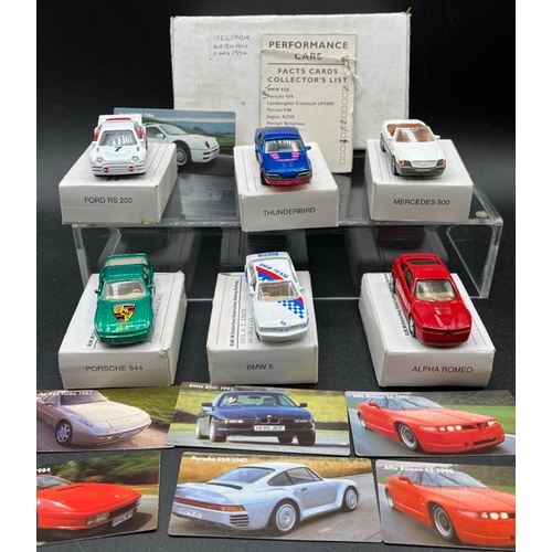 134 - 6 Matchbox performance cars from Weetabix promotion, within their distributed postal boxes - Very Go... 