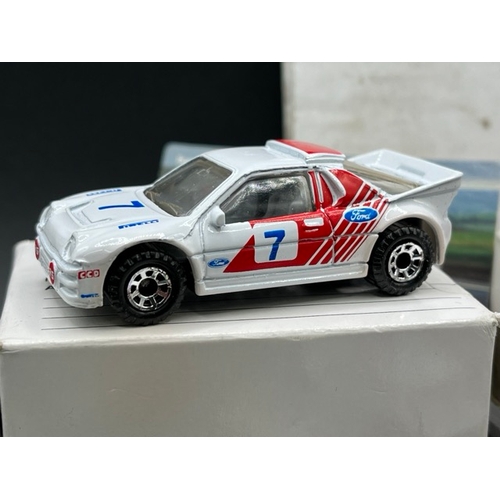 134 - 6 Matchbox performance cars from Weetabix promotion, within their distributed postal boxes - Very Go... 