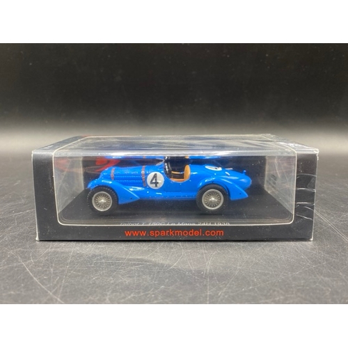 Miniature Talbot T150 SS #6 – 24h Le Mans 1938 – GCAM 1/43 – Édition Limitée