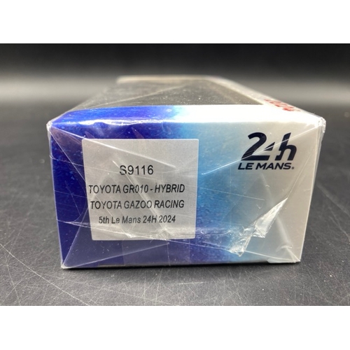 132 - Spark (Minimax) 1:43 scale Le Mans  S9116 TOYOTA GR010 -HYBRID TOYOTA GAZOO RACING 5th Le Mans 24H 2... 
