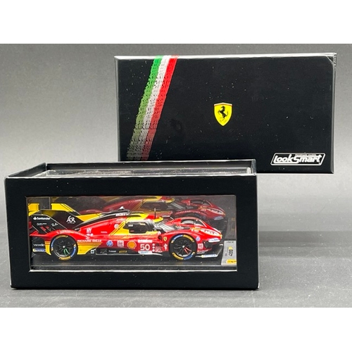 LOOKSMART Ferrari 499P N°50 – Vainqueur 24H Du Mans 2024 (1/43, Résine)