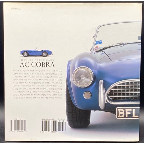 434 - Haynes Gresat Cars AC Cobra The Truth Behind the Anglo-American Legend, Rinsey Mills (850g)