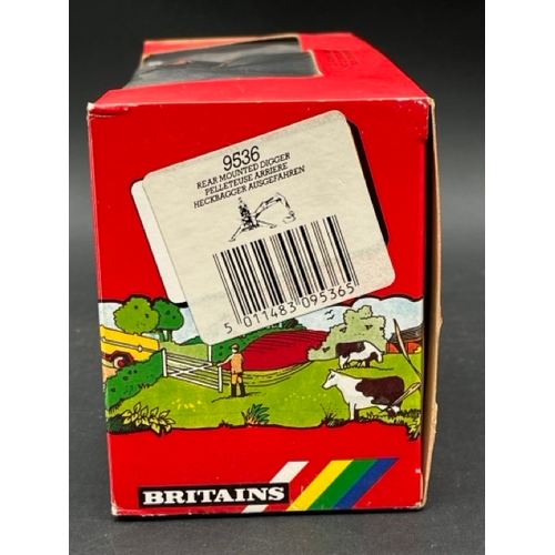 29 - Britains 1:32 Farm Model issue No. 9536 Rear Mounted Digger Twose
Appears undisturbed from packaging... 