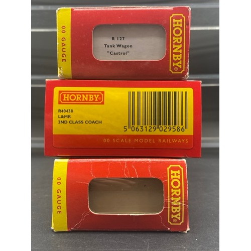 201 - 20 OO Hornby Boxed Rolling stock appearing New in Box
(2500g)
Includes: 
Hornby R6780 4-wheel wagon ... 