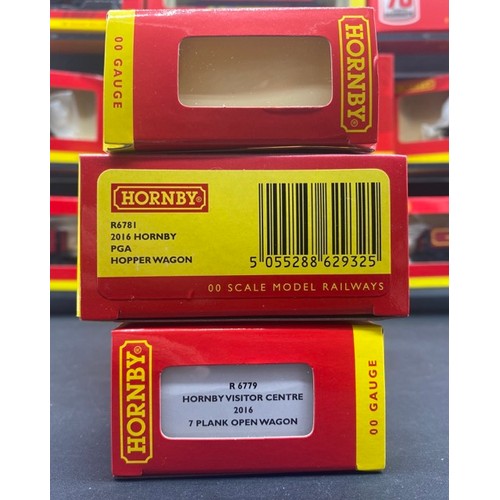 202 - 46 Hornby Commemorative OO gauge Rolling Stock each Boxed with few appearing to have been removed fr... 