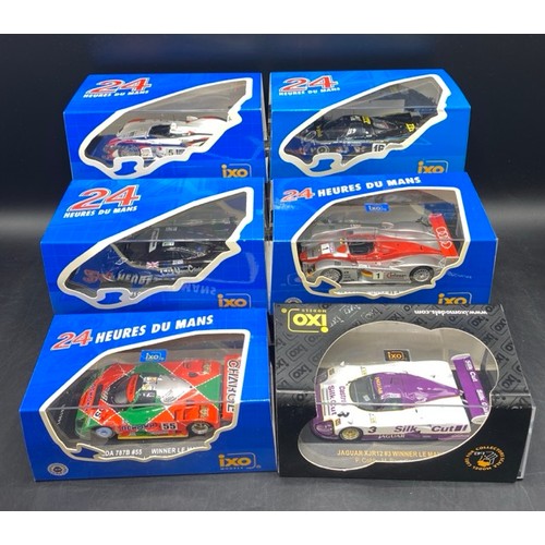 61 - 6 ixo Models 1:43 Scale Le Mans model racing cars
LMC008 JAGUAR XJR 12 WINNER LM90
LM1991 MAZDA 787B... 