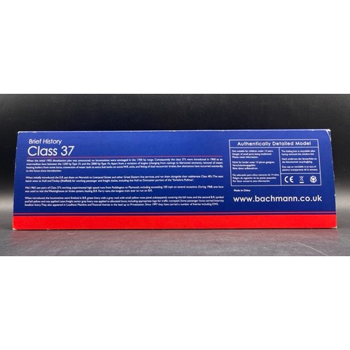 264 - Bachmann Branchline 32-781A Class 37/0 37034 in BR Blue with Split Head Code (weathered) - Tested Ru... 