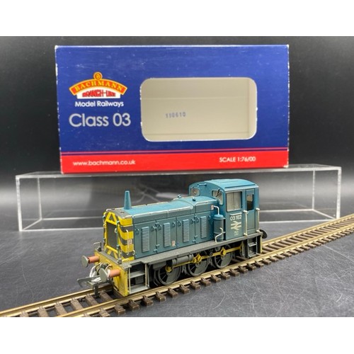 Bachmann Branchline 31-363 Class 03 Shunter 03162 in BR Blue with Air ...