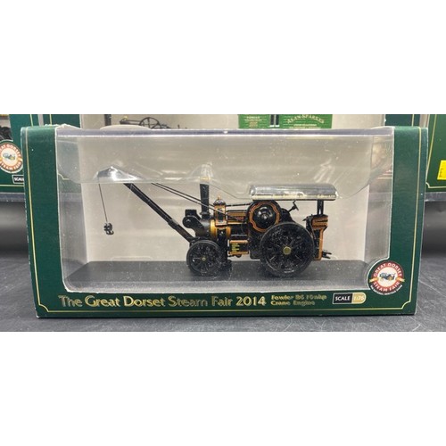 Oxford Diecast – The Great Dorset Steam Fair 2017 – Fowler Ploughing Engine Wagon (1:76)
