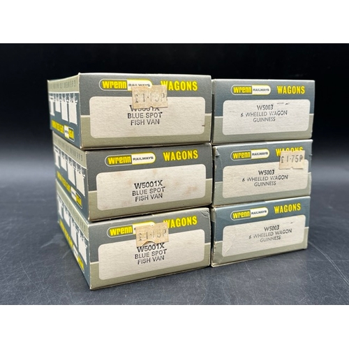 189 - 6 OO Wrenn Rolling stock in Good boxes
Wrenn W5003 6 Wheeled Wagons Guiness (3)
Wrenn W5001X Blue Sp... 