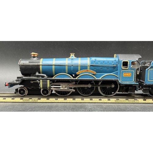 183 - Wrenn 3-Rail OO 4-6-0 Windsor Castle 4082 Blue livery with Dublo early crest Tender - Tested Runner
... 