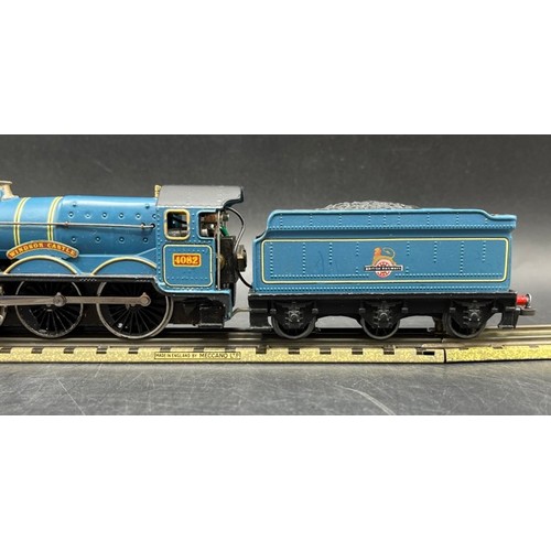 183 - Wrenn 3-Rail OO 4-6-0 Windsor Castle 4082 Blue livery with Dublo early crest Tender - Tested Runner
... 