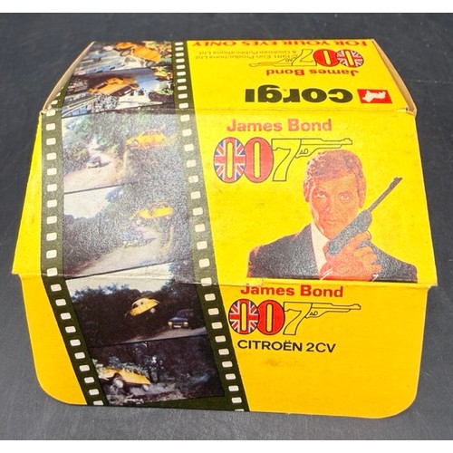 29 - Corgi No. 56198 James Bond 007 For Your Eyes Only Citroen 2CV
Produced 1981
(Model: VG, Box: VG, 100... 