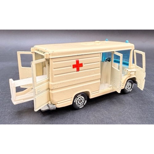 37 - 6 Siku Germany Vehicles and 2 Trailers (circa 1970's) in Good condition
Includes: 
Mercedes Benz L 4... 