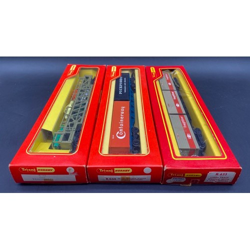 193 - 3 OO Tri-ang/Hornby Freight Cars in Good Boxes
Tri-ang Hornby R342 Car Transporter with 5 Cars
Trian... 