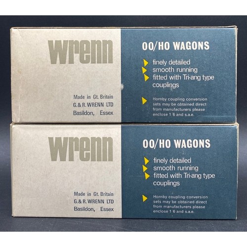 191 - Triang Wrenn W4315P Southern Horse Box 'Roydon Stables Brighton' #E96435 with W4323P Utility Van Sou... 