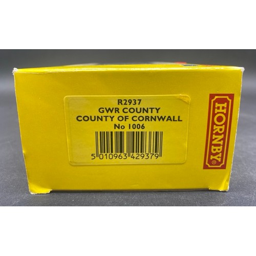205 - Two OO Great Western Railway locomotives both Tested Runners
Hornby R2937 County Class 4-6-0 1006 'C... 