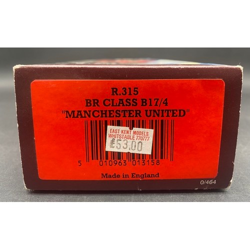 206 - Two OO Hornby Late Crest Steam Locomotives both Tested Runners
Hornby R315 Class B17 4-6-0 61662 'Ma... 