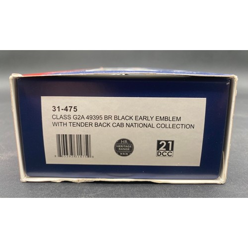 219 - Bachmann Branchline 31-475 Class G2A Super D 0-8-0 49395 in BR black with early emblem - as preserve... 