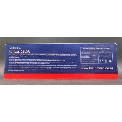 219 - Bachmann Branchline 31-475 Class G2A Super D 0-8-0 49395 in BR black with early emblem - as preserve... 