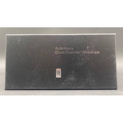 41 - Kyosho 1:43 Rolls Royce Ghost EWB - Diamond Black (Ref: 05551RR)
(Model: VG, Box: VG, 500g)