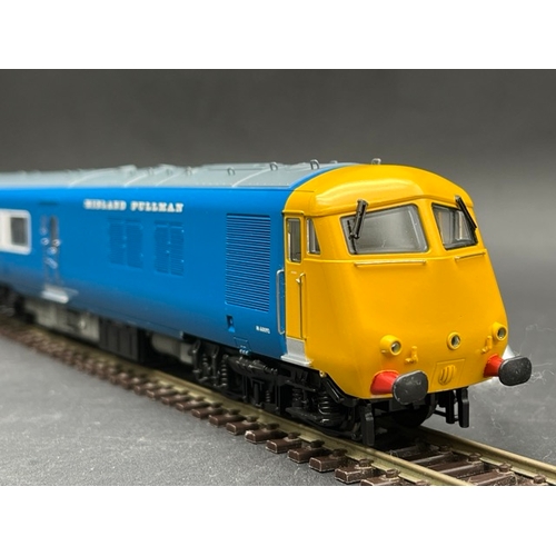 195 - Bachmann Branchline 31-256DC Class 251 Blue Pullman 6-car Midland set in Nanking blue with full yell... 