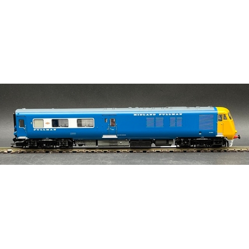 195 - Bachmann Branchline 31-256DC Class 251 Blue Pullman 6-car Midland set in Nanking blue with full yell... 
