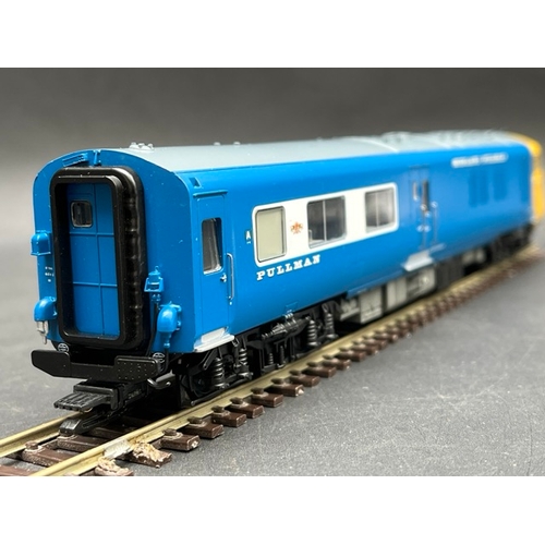 195 - Bachmann Branchline 31-256DC Class 251 Blue Pullman 6-car Midland set in Nanking blue with full yell... 