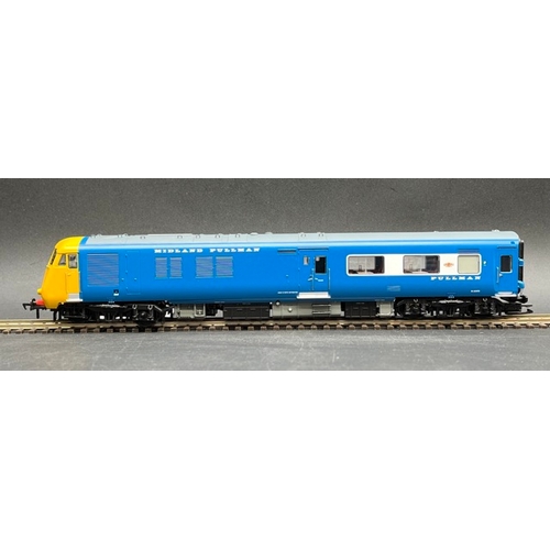 195 - Bachmann Branchline 31-256DC Class 251 Blue Pullman 6-car Midland set in Nanking blue with full yell... 