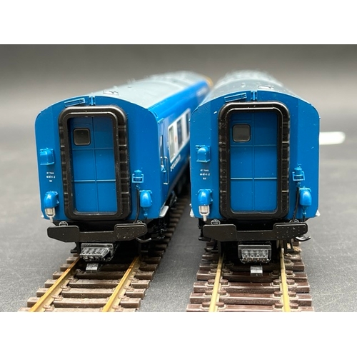 195 - Bachmann Branchline 31-256DC Class 251 Blue Pullman 6-car Midland set in Nanking blue with full yell... 