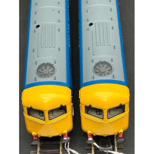195 - Bachmann Branchline 31-256DC Class 251 Blue Pullman 6-car Midland set in Nanking blue with full yell... 