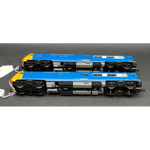 195 - Bachmann Branchline 31-256DC Class 251 Blue Pullman 6-car Midland set in Nanking blue with full yell... 